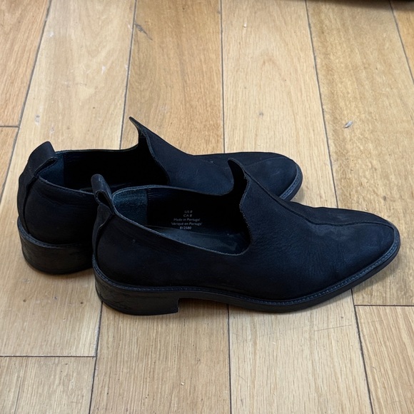COS Black Men\'s Slip-On Leather Loafers main image 4